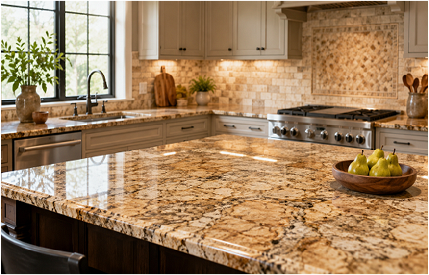 Why Warm-Toned Granite Can Add Character to a Kitchen Design